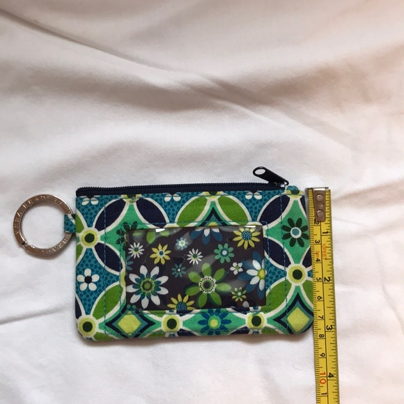 💖Vera Bradley Daisy Daisy Key Ring Change Purse - Picture 4 of 7